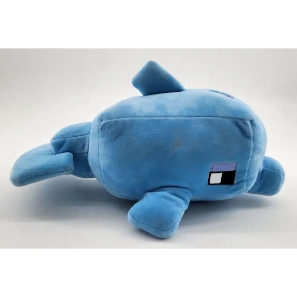 Minecraft Blue Dolphin Plush‎ Stuffed Animal Mojang Mattel 2022